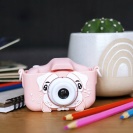 Digitální fotoaparát pro děti Pejsek X5 růžový 64 GB karta