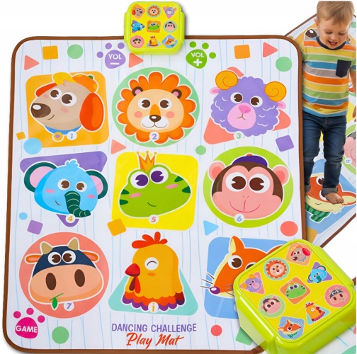 Interaktivní podložka se zvířátkami