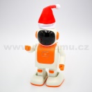 Tančící robot Robert s reproduktorem oranžový
