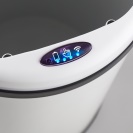 Bezdotykový Jumbo koš 30l bílá USB kabel zdarma
