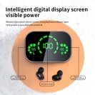 YD04 3v1 bluetooth 5.3 bezdrátová sluchátka a powerbanka