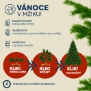 Umělý vánoční strom Premium 180 cm + baňky + světelný řetěz