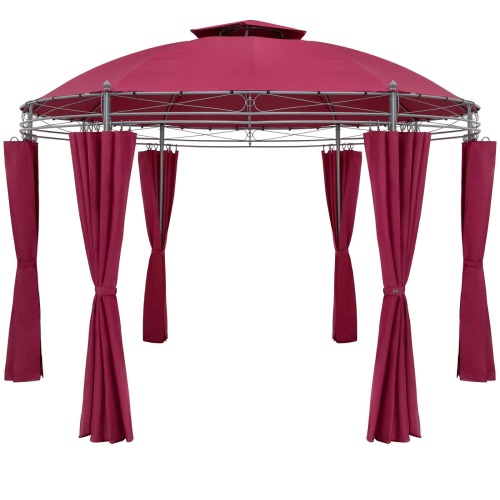 Náhradní plachta k altánu DEU TOSCANA průměr 350cm červená