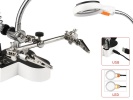 Souprava Třetí ruka lupa + LED MG16126