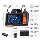 Endoskopická inspekční kamera s LCD displejem 4,3" – 5 m – IP67
