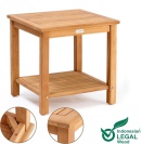 Zahradní stolek teak 45x45cm