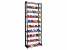 Verk Skládací botník Amazing Shoe Rack 50 párů černá