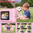 Dětský fotoaparát s okamžitým tiskem růžový