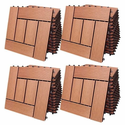 Terasová dlažba WPC 44 ks 4m² mozaiková podlaha