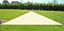 Stínící plachta celta trojúhelník 5x5x5m 2266 béžová 200g/m