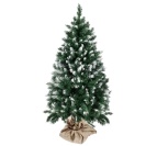 Ruhhy 22320 Umělý vánoční strom se sněhem 180 cm na kmeni
