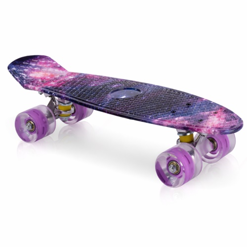 Pennyboard / skateboard pro děti - galaxie