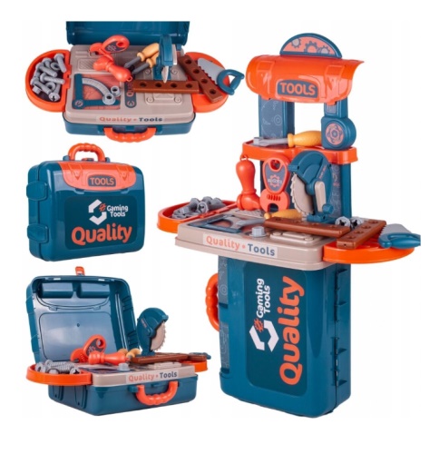 Dětská dílna v kufříku 3v1