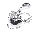 Souprava Třetí ruka lupa + LED MG16126