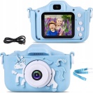 Digitální fotoaparát pro děti Koník X5 modrý