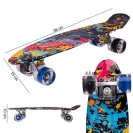 Svítící skateboard LED RGB KOLEČKA