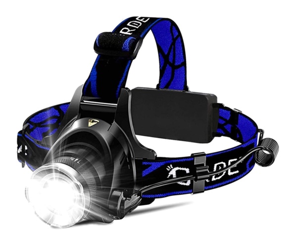 ZD24A ČELOVKA 9W CREE-XML-L LED T6Z NABÍJECÍ, 1800 LM