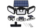 Izoxis Solární 140 COB LED osvětlení s PIR čidlem pohybu