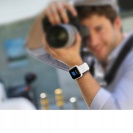 SMARTWATCH L18 CHYTRÉ HODINKY BÍLÁ