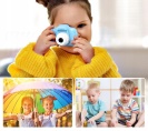 Digitální fotoaparát pro děti Kočička X5 modrý