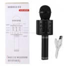 WS 858 BEZDRÁTOVÝ MIKROFON KARAOKE černý