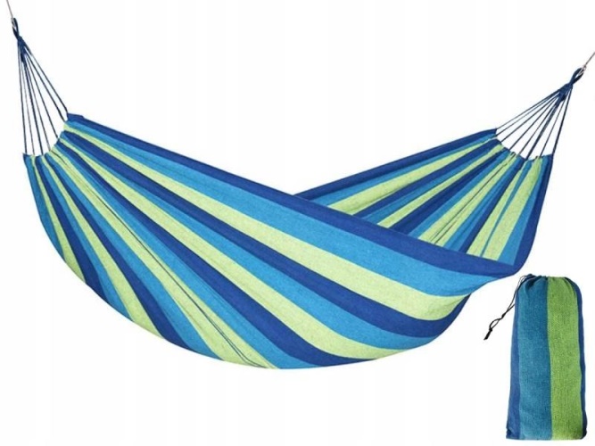 Gardlov Houpací síť 195x160 cm modrozelená