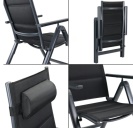 Zahradní polohovatelné židle Altessa Premium 2 ks