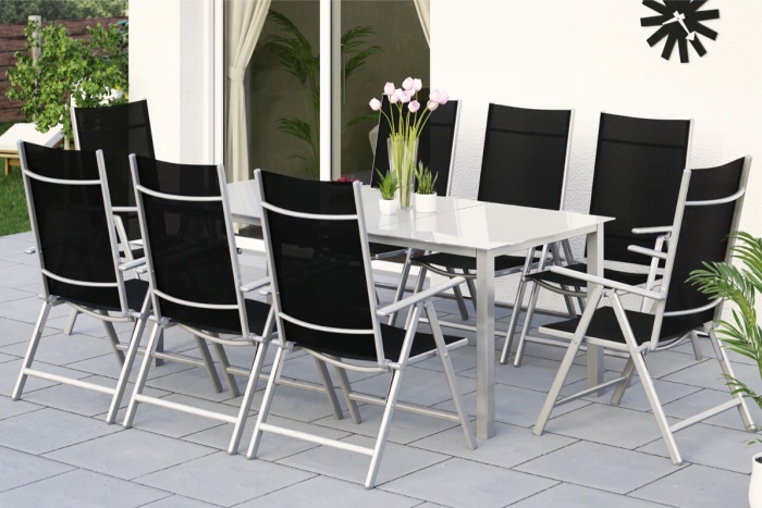 Zahradní sedací sestava Silvera 9-dílná