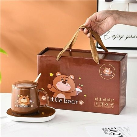 EL. OHŘÍVAČ HRNKŮ MEDVÍDEK + HRNEK