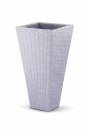 Květináč TERRA – ratanový vzhled 70 cm