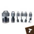 Diamantová děrovací sada 5ks + adaptér