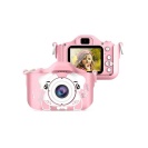 Digitální fotoaparát pro děti Pejsek X5 růžový 64 GB karta