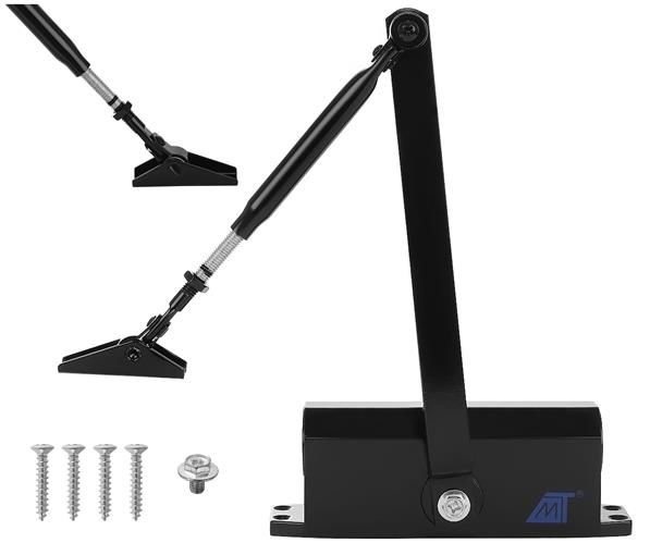 ML 8469 Zavírač dveřní 40-60 kg černá