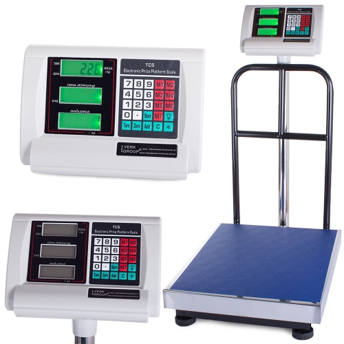 Verk 17053 Můstková digitální váha do skladu 300kg/50g