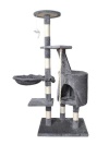 ML 7935 Škrabadlo a odpočivadlo pro kočky 118cm šedá