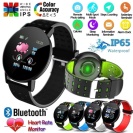 SMARTWATCH 119S CHYTRÉ HODINKY ČERNOČERVENÁ
