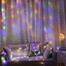 ISO 11334 Světelný závěs 300 LED vícebarevná