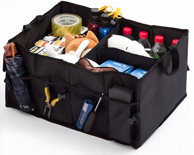 Taška, organizé, box do kufru auta černá 