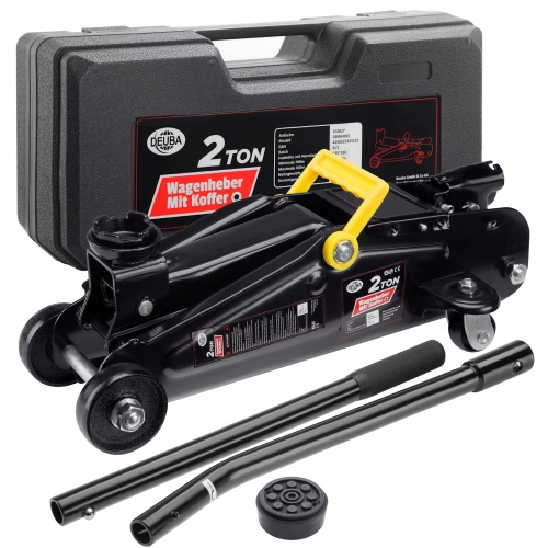 Hydraulický pojízdný zvedák hever v kufru 2 tuny