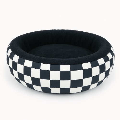 Pelíšek pro psa / kočku M - Šachovnice