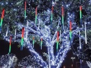 Kouzelná světla vánoční diamantový déšť barevné 288 LED
