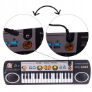 MalPlay KEYBOARD varhany klávesy pro děti s mikrofonem 31 kláves